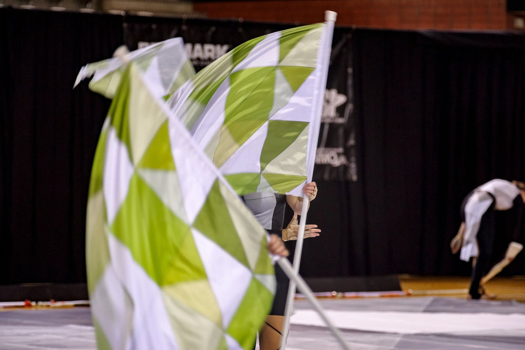 Custom vs Pre-Made Color Guard Flags: What's Right for Your Show?