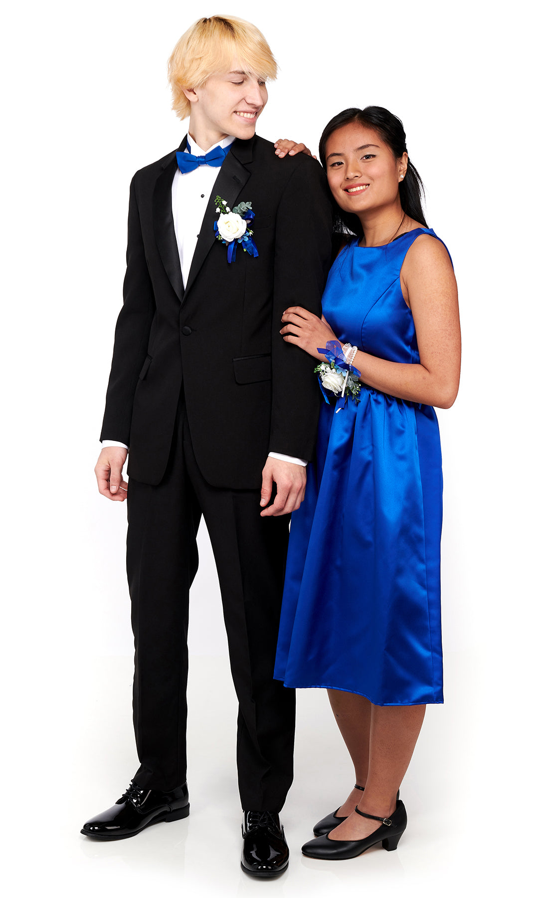 AUDREY (Style #425) - Boat Neck Sleeveless Show Choir Dress