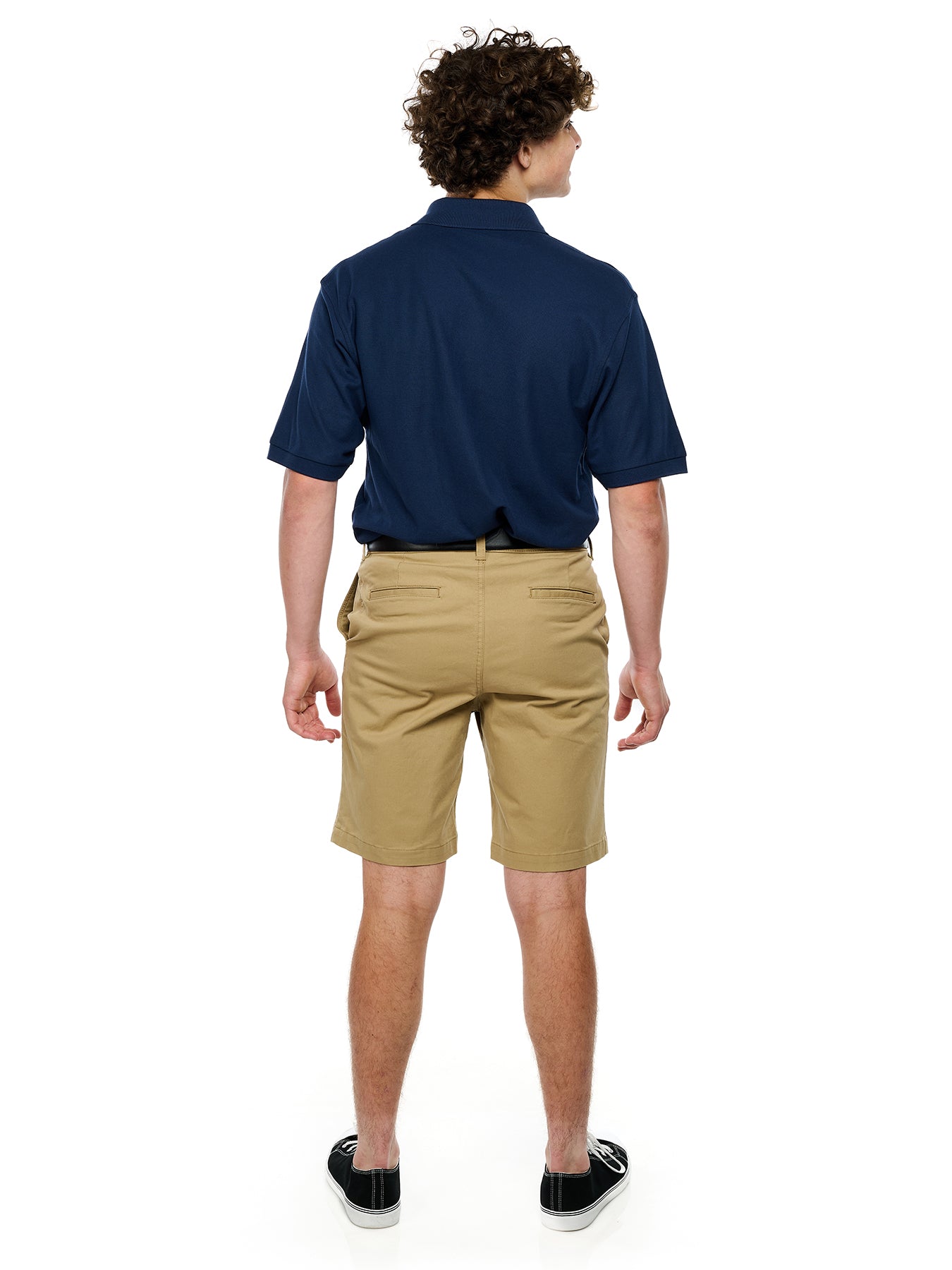 Style #2462 - Khaki Performance Stretch Shorts - Male Fit