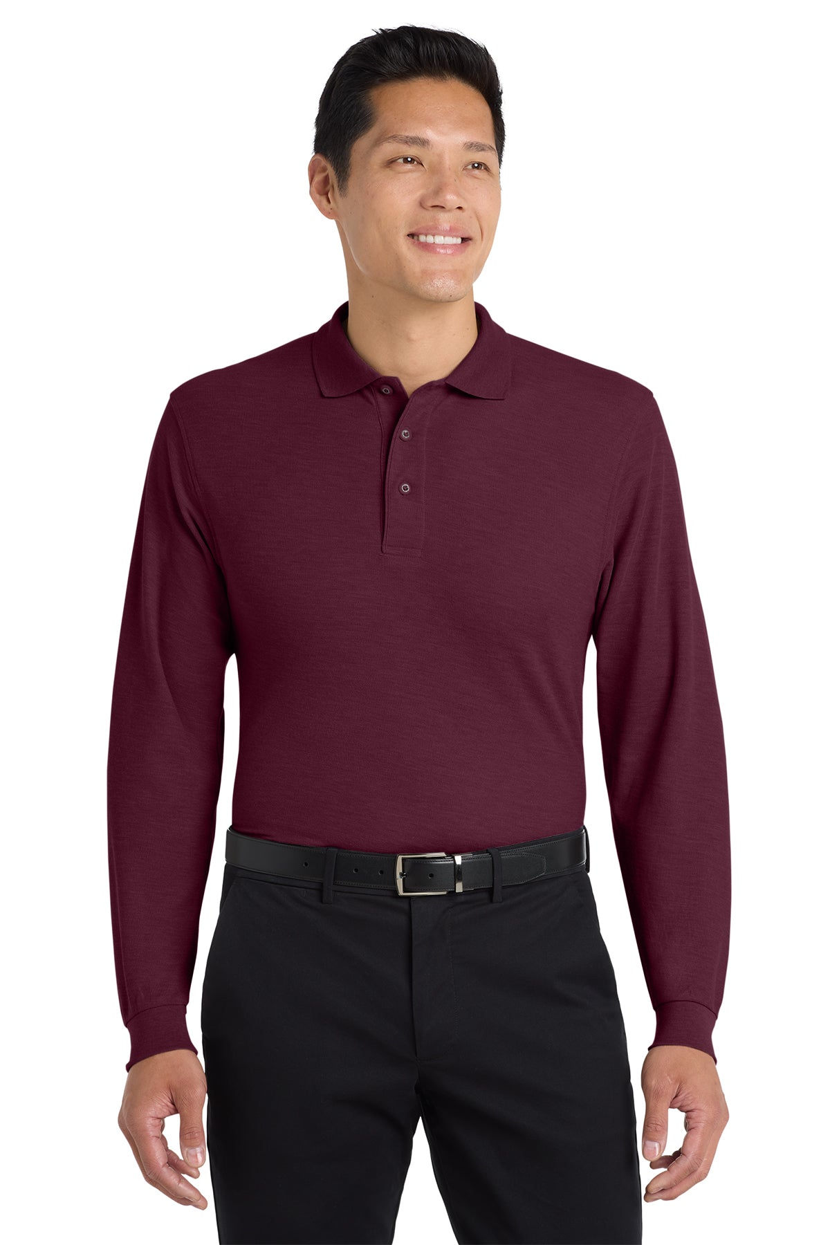 Style #K500LS - Long Sleeve Pique Polo - Male Fit