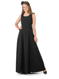 PEYTON (Style #100) - Scoop Neck Sleeveless Dress