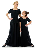 TATIANA (Style #2220Y) - Floor Length Concert Skirt - Youth