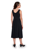 HANNAH (Style #400Y) - Scoop Neck Sleeveless Swing Dress-Youth