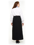 CAMILLA (Style 6202) - Ladies Long Tuxedo Skirt