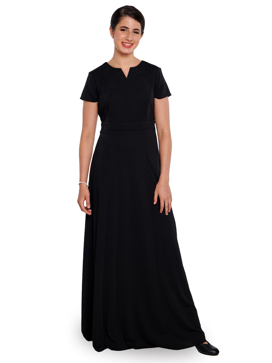Concert Dresses: Long Black Concert & Orchestra Dresses | Concert Attire   Cousin's Concert Attire