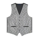 130V - Noah Paisley Jacquard Fullback Vest