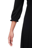 NEW! LORELEI (Style #139) - Ruffle Neck, Gathered 3/4 Sleeve Gown