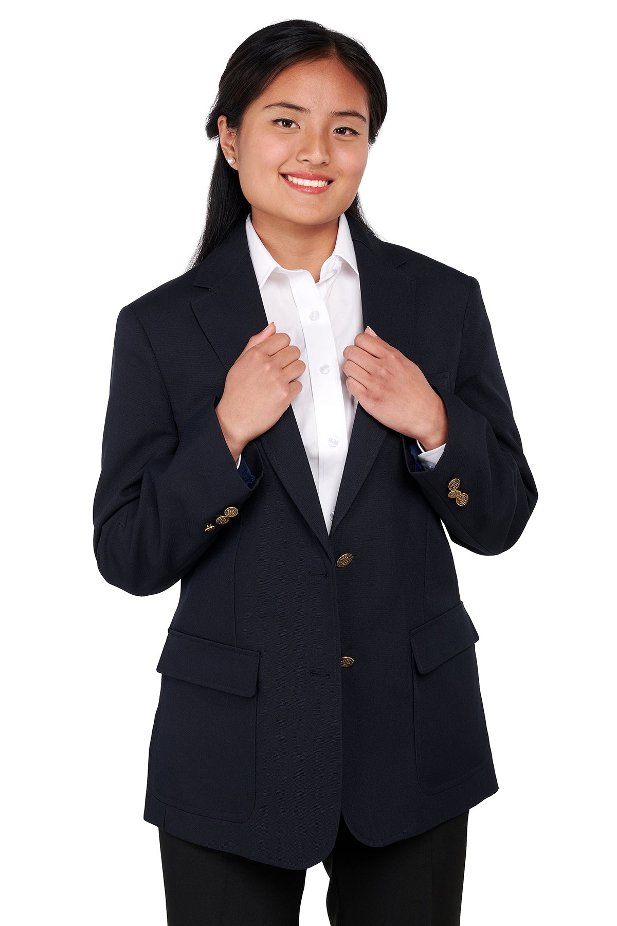 dress shirt blazer Twillory Men's Air Blazer - Heather Navy - Wrinkle-Resistant, 4-Way Stretch, Machine-Washable