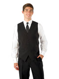 3034P - Pleated Polyester Adjustable Tuxedo Trousers
