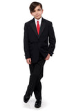 EVAN (Style #3004-Y) - Long Tie Tuxedo Package - Youth