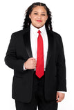 NEW! EVAN LADIES (Style #3004L) - Ladies Long Tie Tuxedo Package