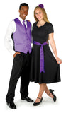 3034P - Pleated Polyester Adjustable Tuxedo Trousers