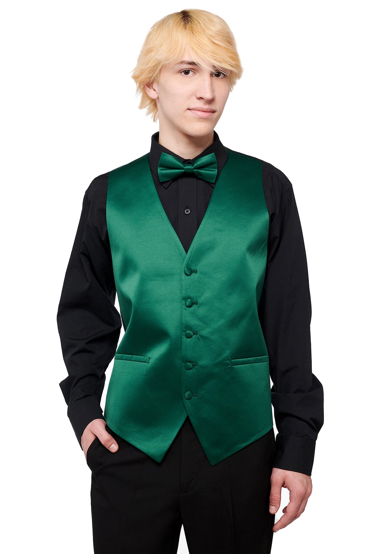 Stanley Deluxe Satin Vest | Vest Ensemble Package | Cousin's Concert Attire Stanley Deluxe Satin Vest | Vest Ensemble Package | Cousin's Concert Attire