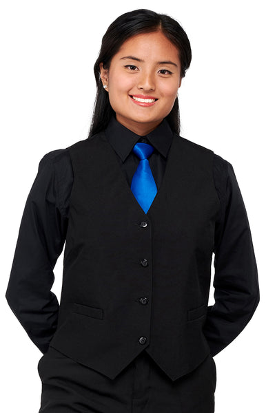 black dress vest for women Isaiah Ladies Vest Package | Style 6711L