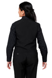 ISAIAH (Style #6711L) - Ladies Black Shirt, Vest, Tie Package