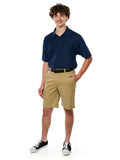Style #2462 - Khaki Performance Stretch Shorts - Male Fit