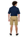 Style #2462 - Khaki Performance Stretch Shorts - Male Fit