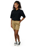 Style #8462 - Khaki Performance Stretch Shorts - Female Fit