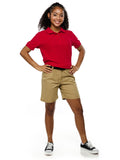 Style #8462 - Khaki Performance Stretch Shorts - Female Fit