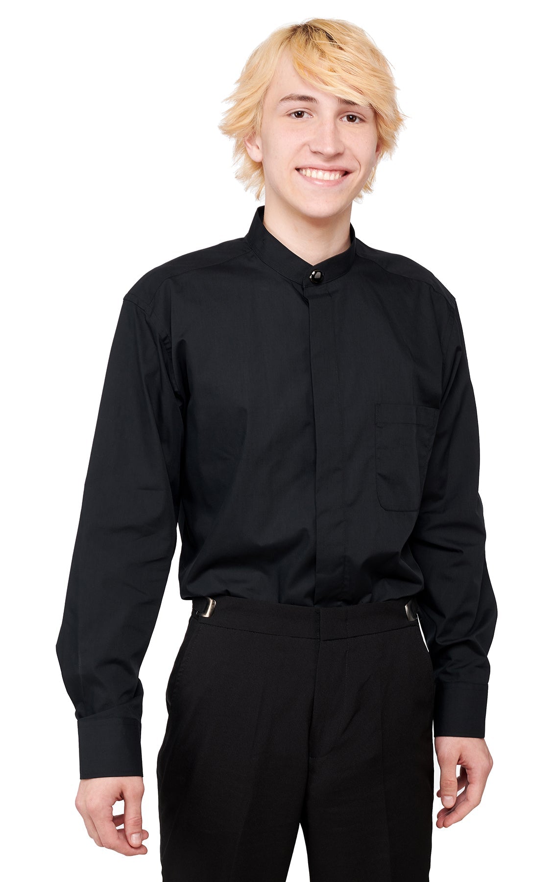 Mandarin Collar Shirts | Shirts | Cousin's Concert Attire Mandarin Collar Shirts | Shirts | Cousin's Concert Attire