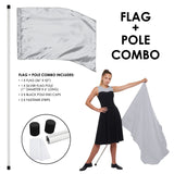 FLP01 - STARTER FLAG AND POLE SET - 13 COLORS!