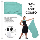 FLP01 - STARTER FLAG AND POLE SET - 13 COLORS!