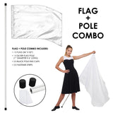 FLP01 - STARTER FLAG AND POLE SET - 13 COLORS!