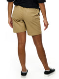 Style #8462 - Khaki Performance Stretch Shorts - Female Fit
