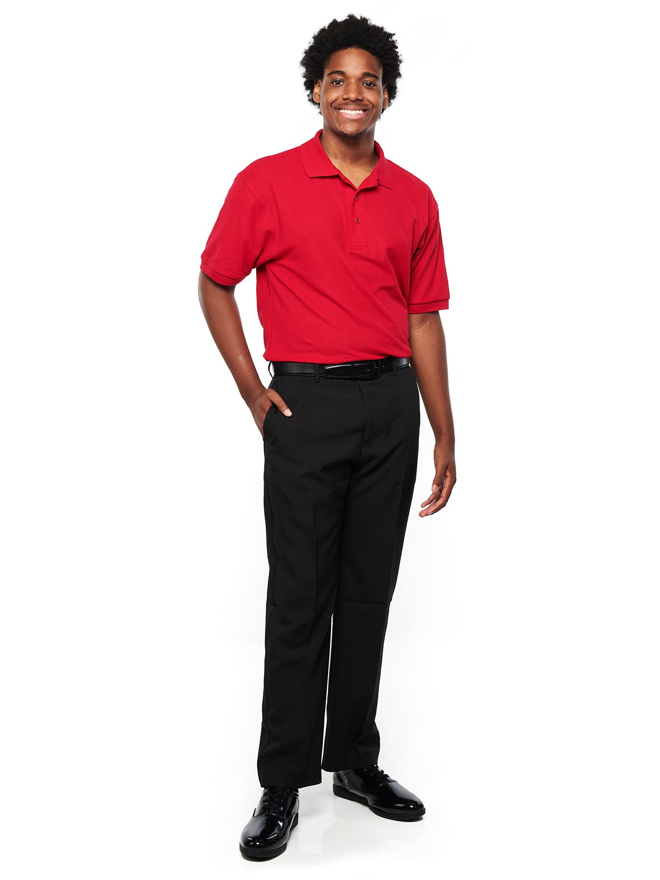 PARKER (Style #6714) Polo and Pant Package - Male Fit Cousin's Concert Attire PARKER (Style #6714) Polo and Pant Package - Male Fit Cousin's Concert Attire