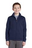 Style #YST241 - Youth Fleece Full Zip Jacket