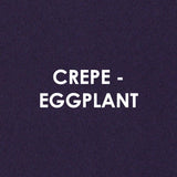 Crepe - EGGPLANT