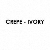Crepe - IVORY