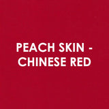 Peach Skin - CHINESE RED