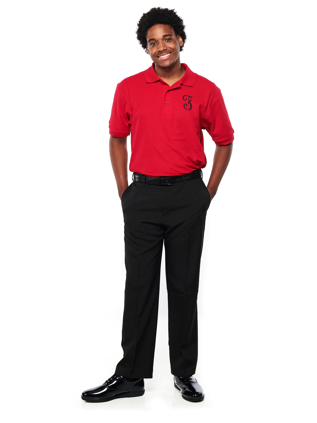 PARKER (Style #6714) Polo and Pant Package - Male Fit Cousin's Concert Attire PARKER (Style #6714) Polo and Pant Package - Male Fit Cousin's Concert Attire