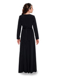 LILLIAN (Style #101Y) - Scoop Neck Long Sleeve Dress - Youth