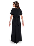 ZELDA (Style #105Y) Scoop Neck Short Sleeve Dress - Youth