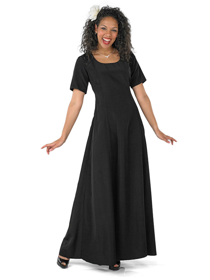 Long black on sale choral dresses