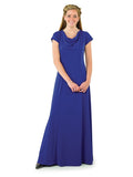 PIPPA (Style #113) - Cowl Neck, Cap Sleeve Dress