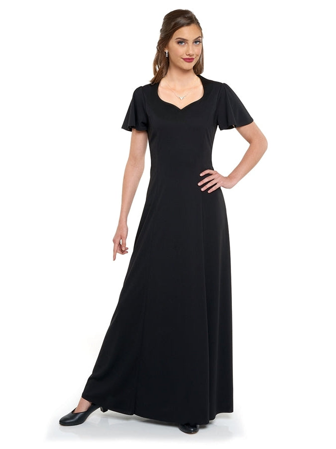 Black Concert Dresses Long 2024 Black Dress For Choir Black Concert Dresses Long 2024 Black Dress For Choir