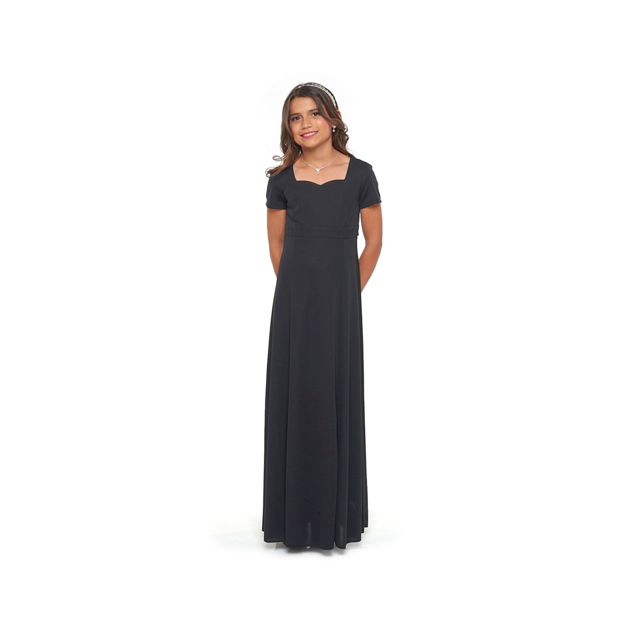 Girls black sales concert dress