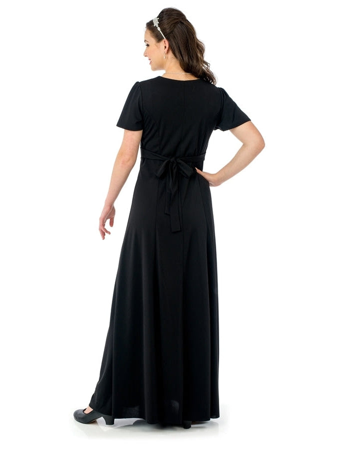 JOANNA (Style #163) - Sweetheart Neck Flutter Sleeve Dress
