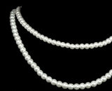 184S - Double Strung Pearl Necklace