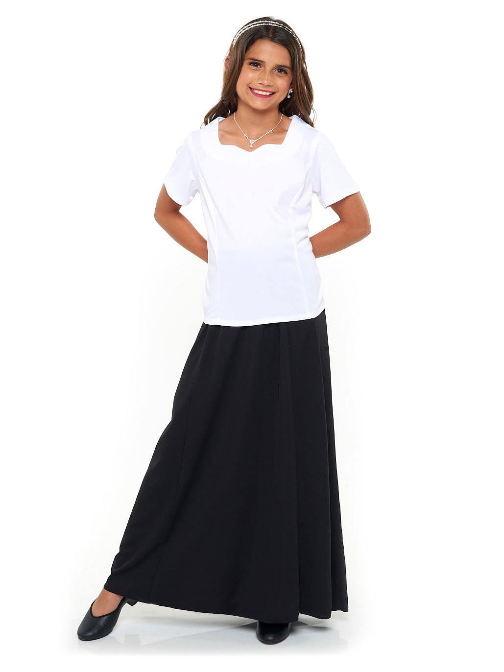 TATIANA (Style #2220Y) - Floor Length Concert Skirt - Youth