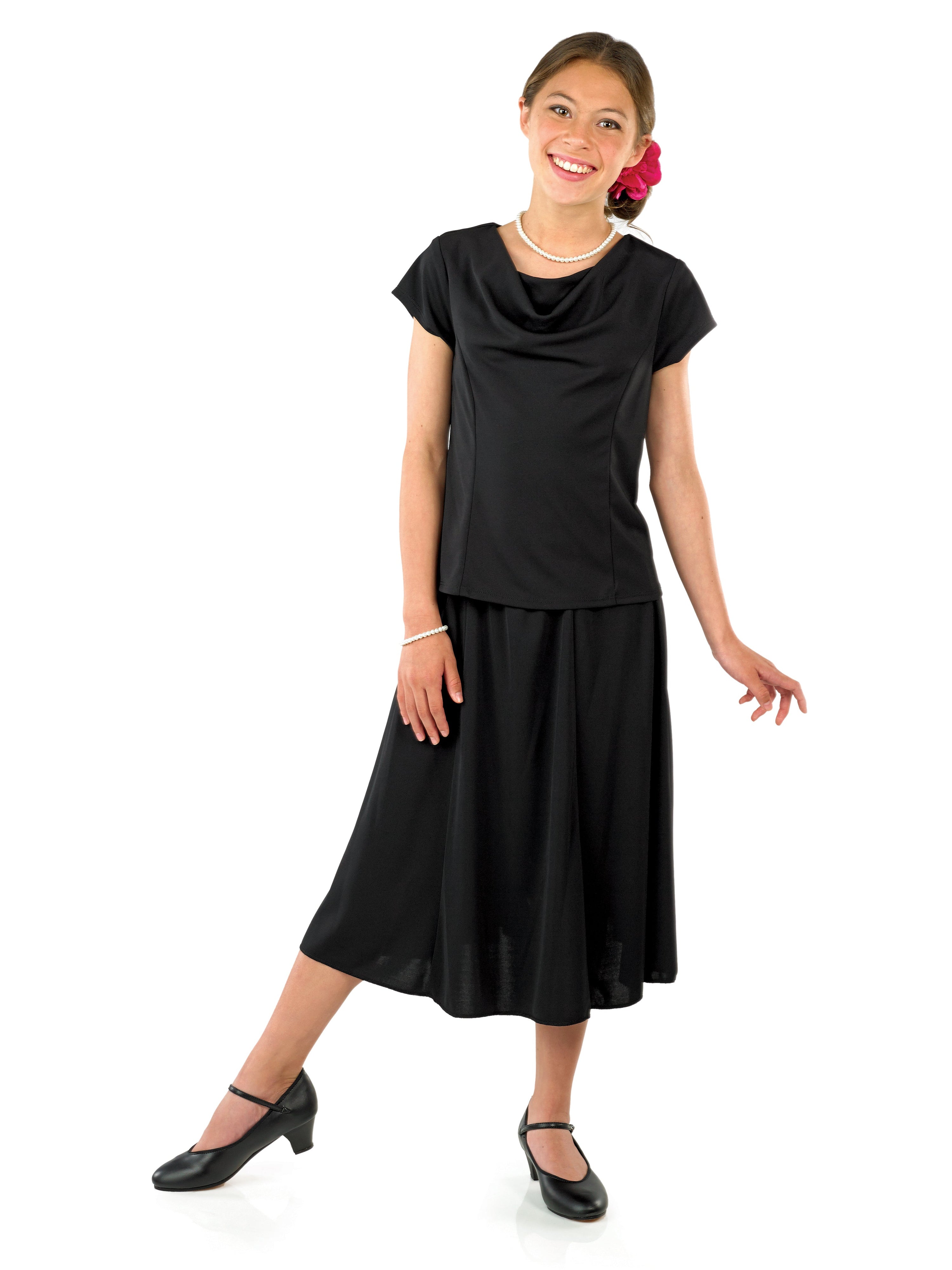 Calf-length Skirt