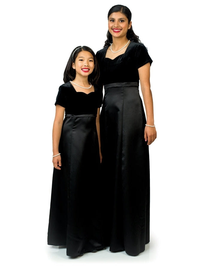 Stephanie Floor Length Concert Dress | Concert Dresses | Cousin's Concert Attire Stephanie Floor Length Concert Dress | Concert Dresses | Cousin's Concert Attire