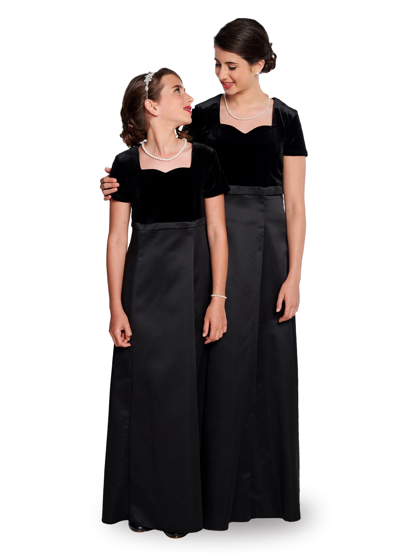 concert dresses for women ANGELINA (Style #115) - Scoop Neck, Short Sleeve Dress #101 Lillian Add $10 for sizes 20 Custom Concert Dress Boat Neck,