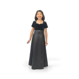 STEPHANIE (Style #2503Y) - Sweetheart Neck, Short Sleeve Dress - Youth