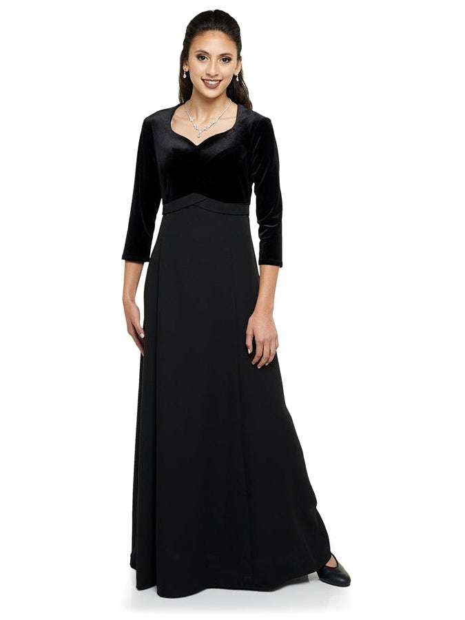 Concert Dresses: Long Black Concert & Orchestra Dresses | Concert Attire Cousin's Concert Attire Concert Dresses: Long Black Concert & Orchestra Dresses | Concert Attire Cousin's Concert Attire