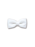 White Pique Bow Tie