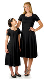 VALENTINA (Style #403) - Sweetheart Neck Short Sleeve Show Choir Dress
